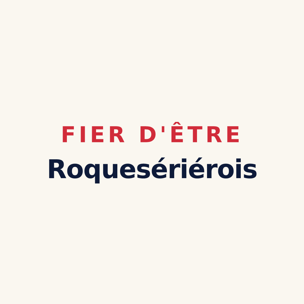 Tasse « Fier d'être Roquesériérois » — design pour Roquesérière