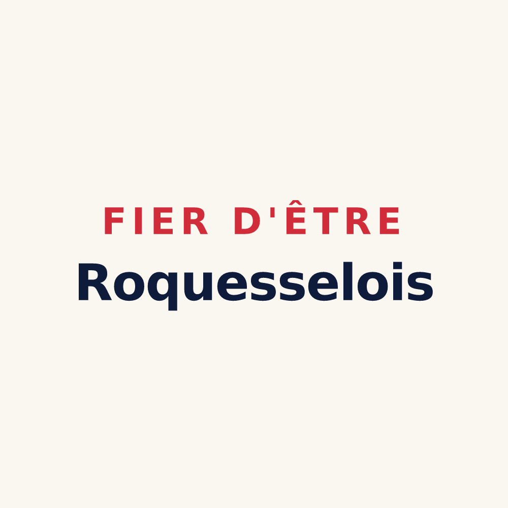 Tasse « Fier d'être Roquesselois » — design pour Roquessels