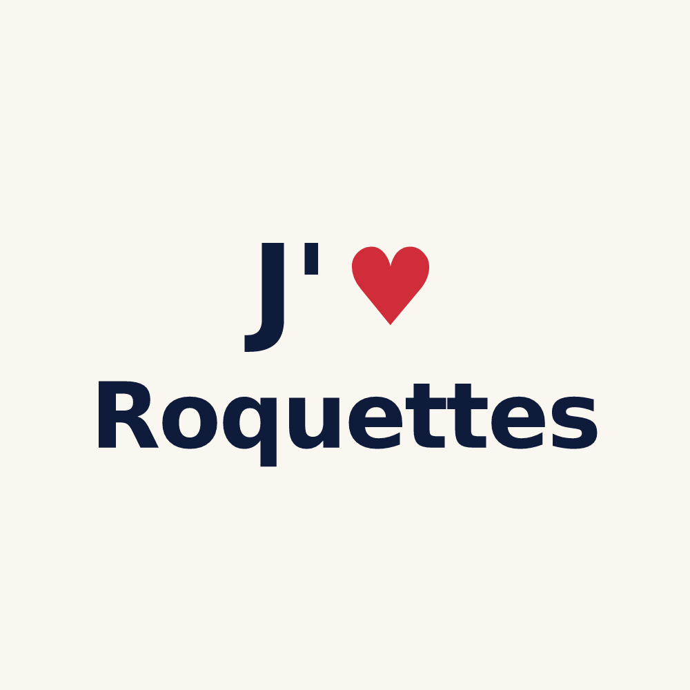 Tasse personnalisée Roquettes — design J'aime Roquettes
