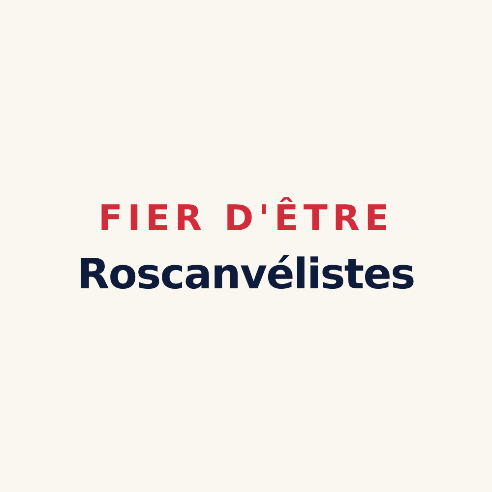 Tasse « Fier d'être Roscanvélistes » — design pour Roscanvel