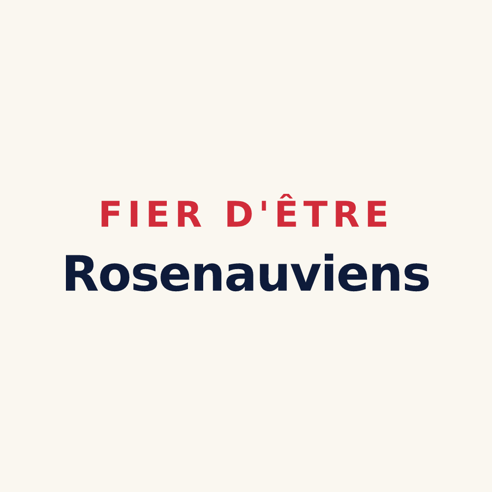 Tasse « Fier d'être Rosenauviens » — design pour Rosenau