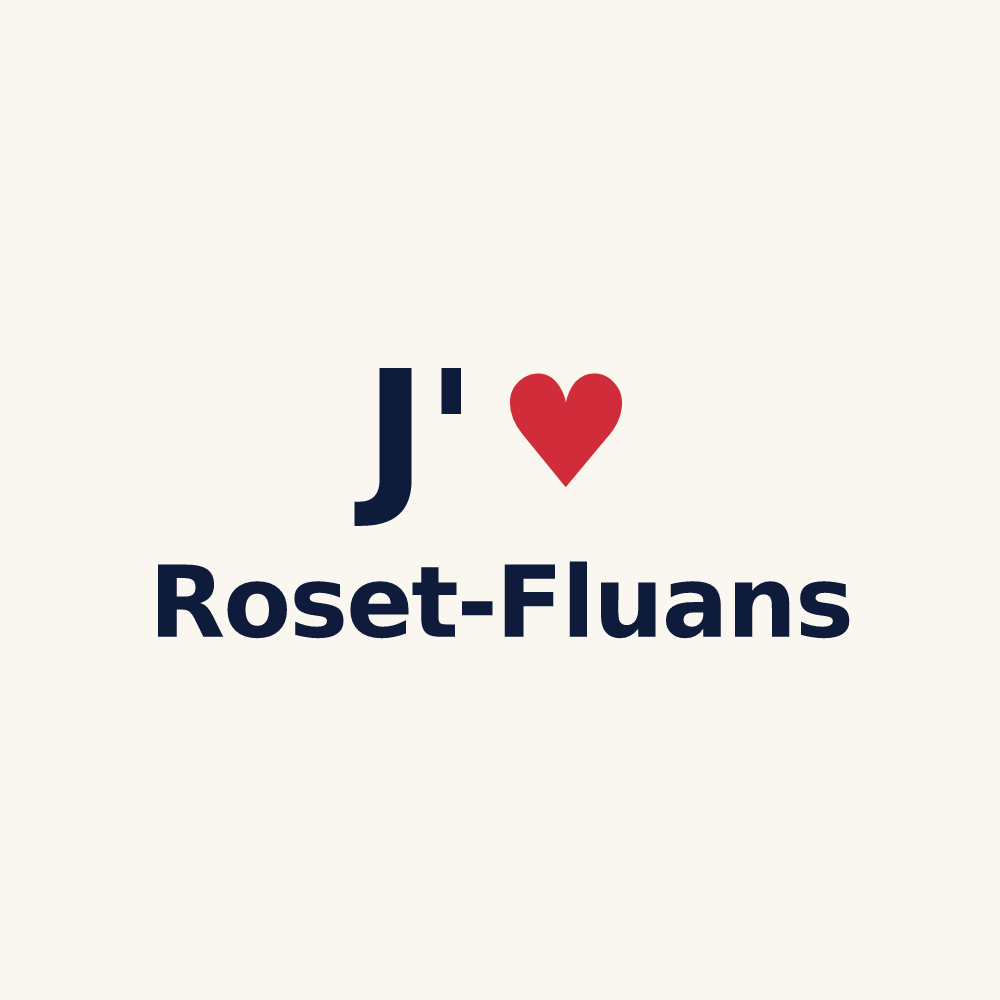 Tasse personnalisée Roset-Fluans — design J'aime Roset-Fluans