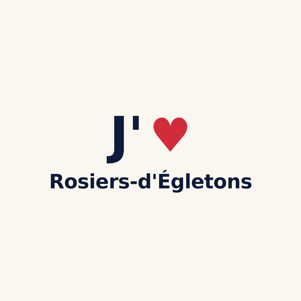 Tasse personnalisée Rosiers-d'Égletons — design J'aime Rosiers-d'Égletons