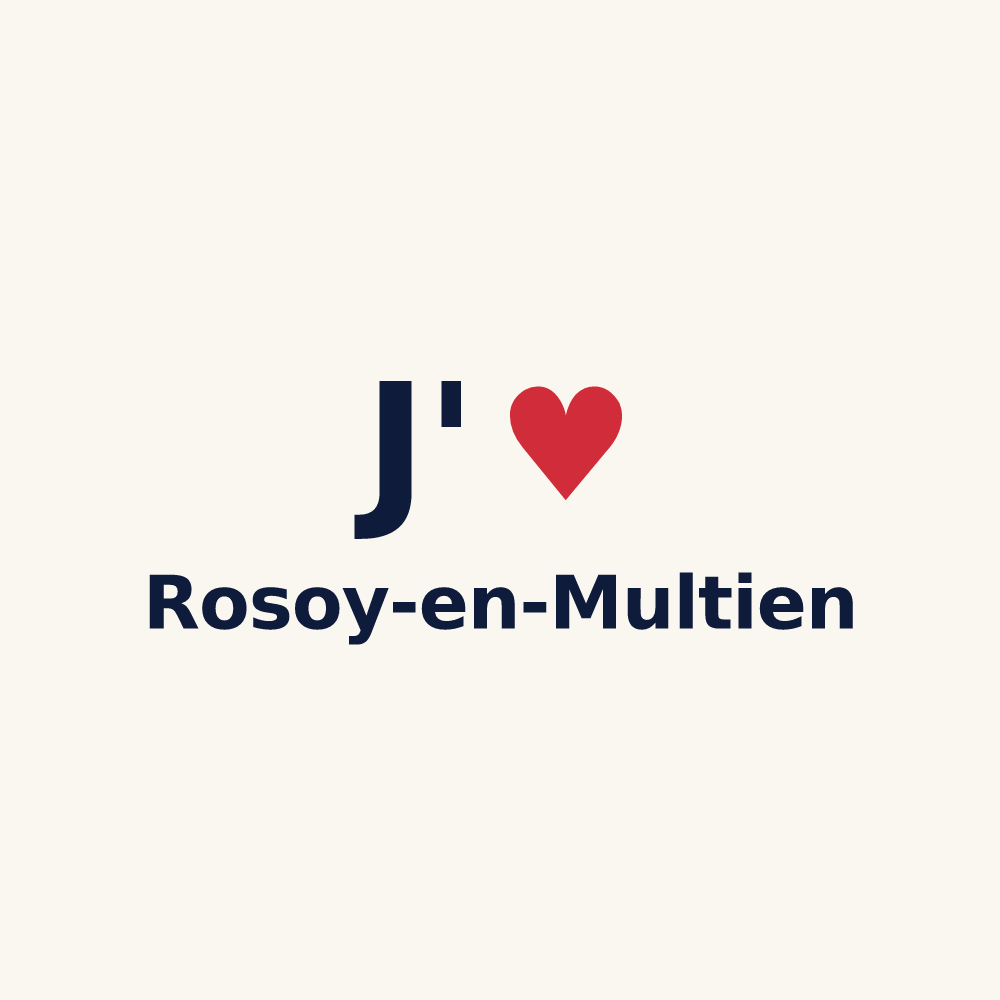 Tasse personnalisée Rosoy-en-Multien — design J'aime Rosoy-en-Multien