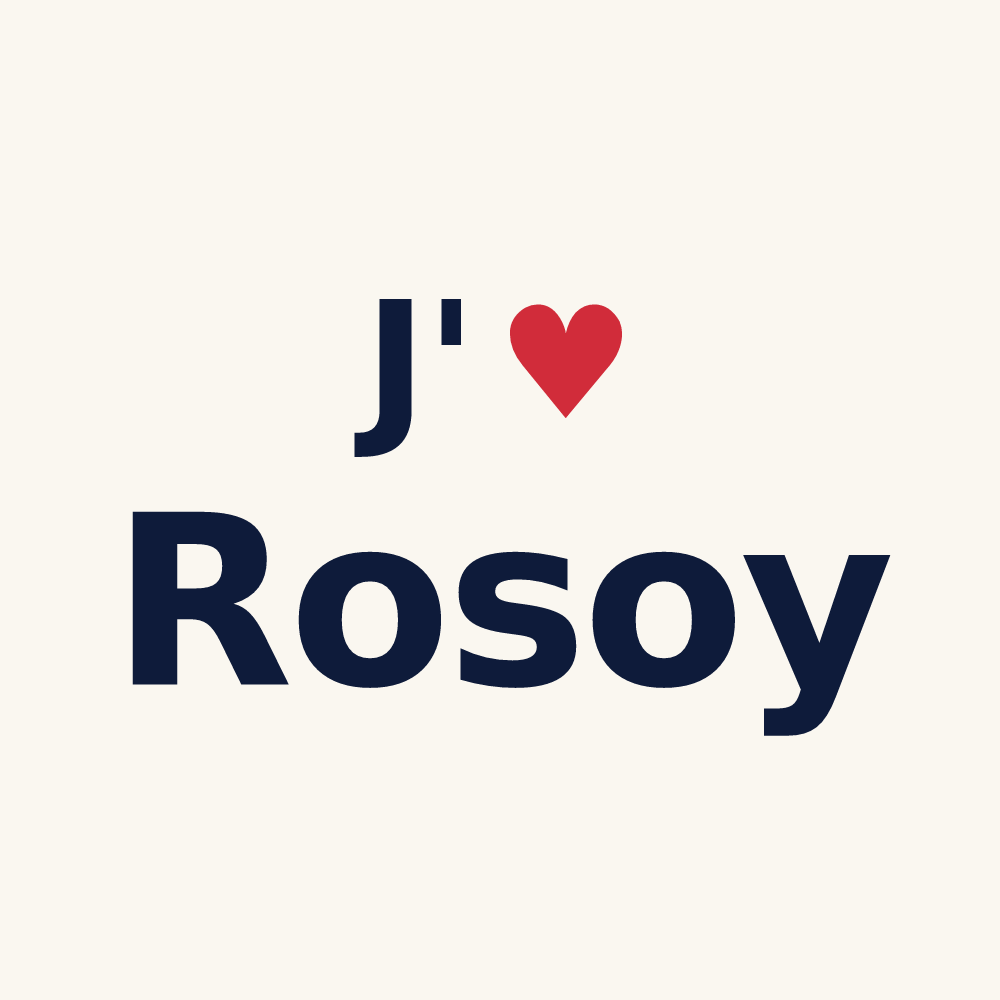 Tasse personnalisée Rosoy — design J'aime Rosoy