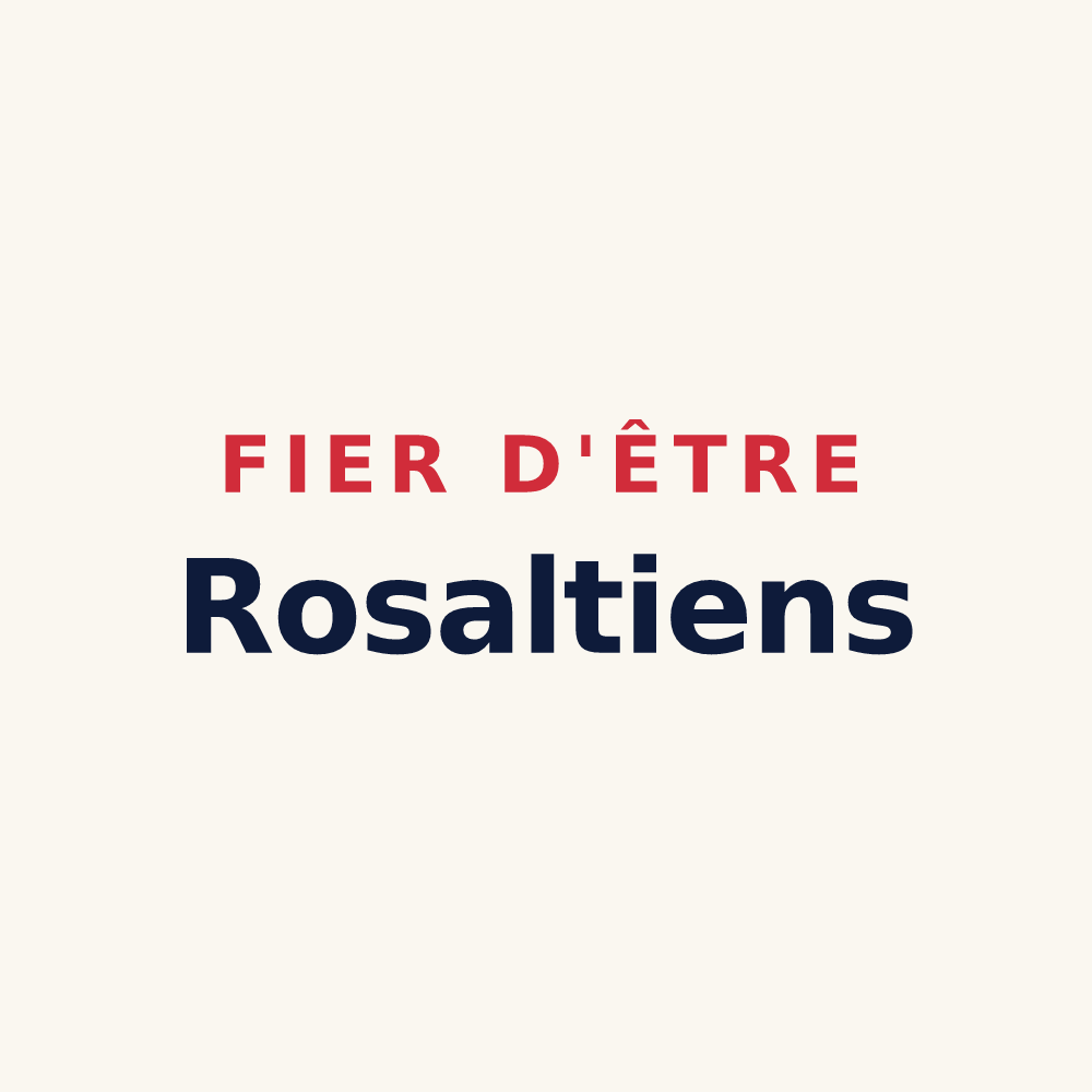 Tasse « Fier d'être Rosaltiens » — design pour Rosoy