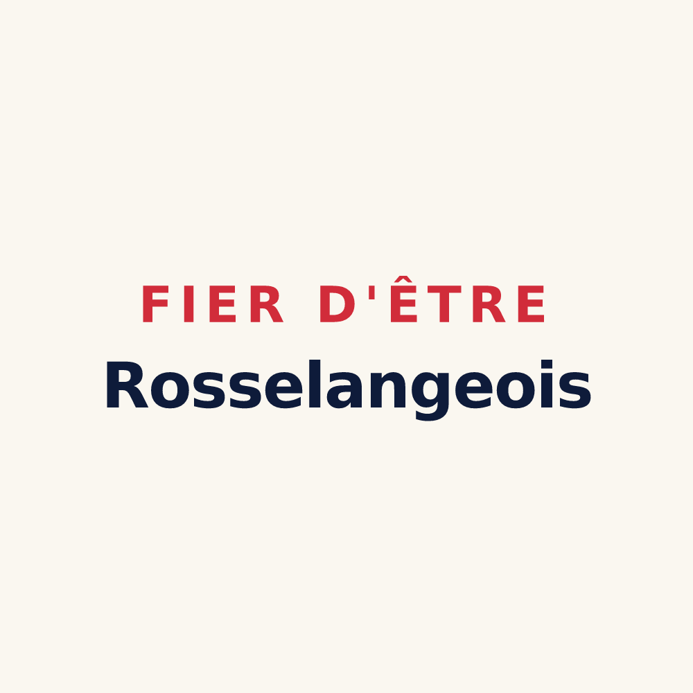 Tasse « Fier d'être Rosselangeois » — design pour Rosselange