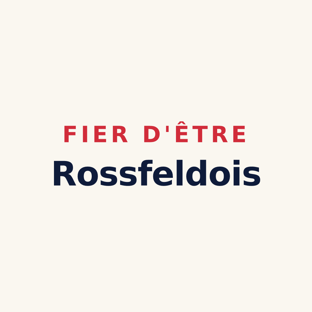 Tasse « Fier d'être Rossfeldois » — design pour Rossfeld