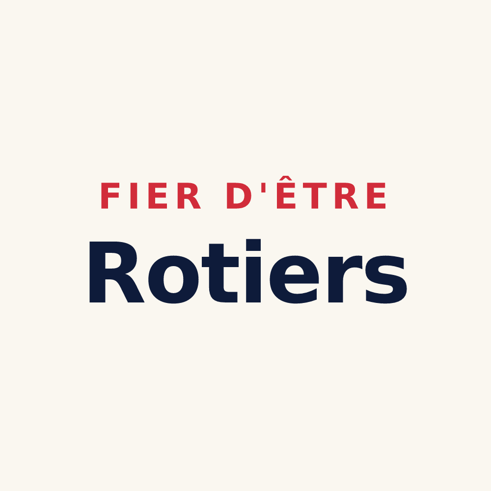 Tasse « Fier d'être Rotiers » — design pour Rots