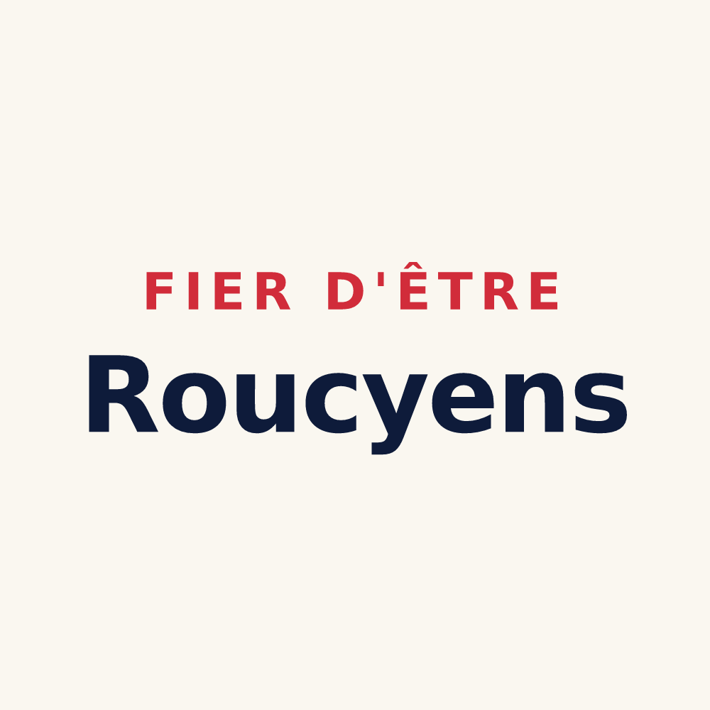Tasse « Fier d'être Roucyens » — design pour Roucy