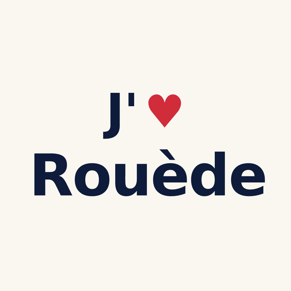 Tasse personnalisée Rouède — design J'aime Rouède