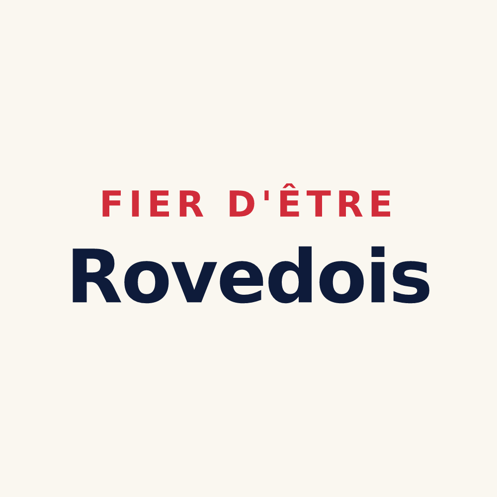 Tasse « Fier d'être Rovedois » — design pour Rouède