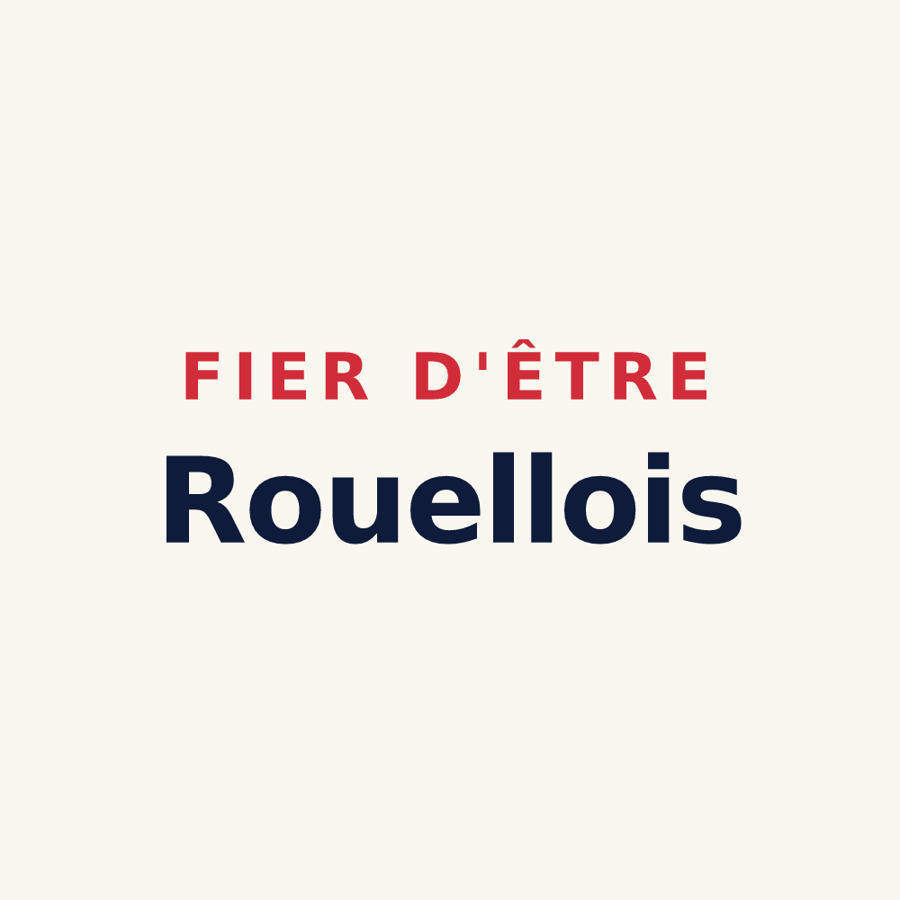 Tasse « Fier d'être Rouellois » — design pour Rouelles