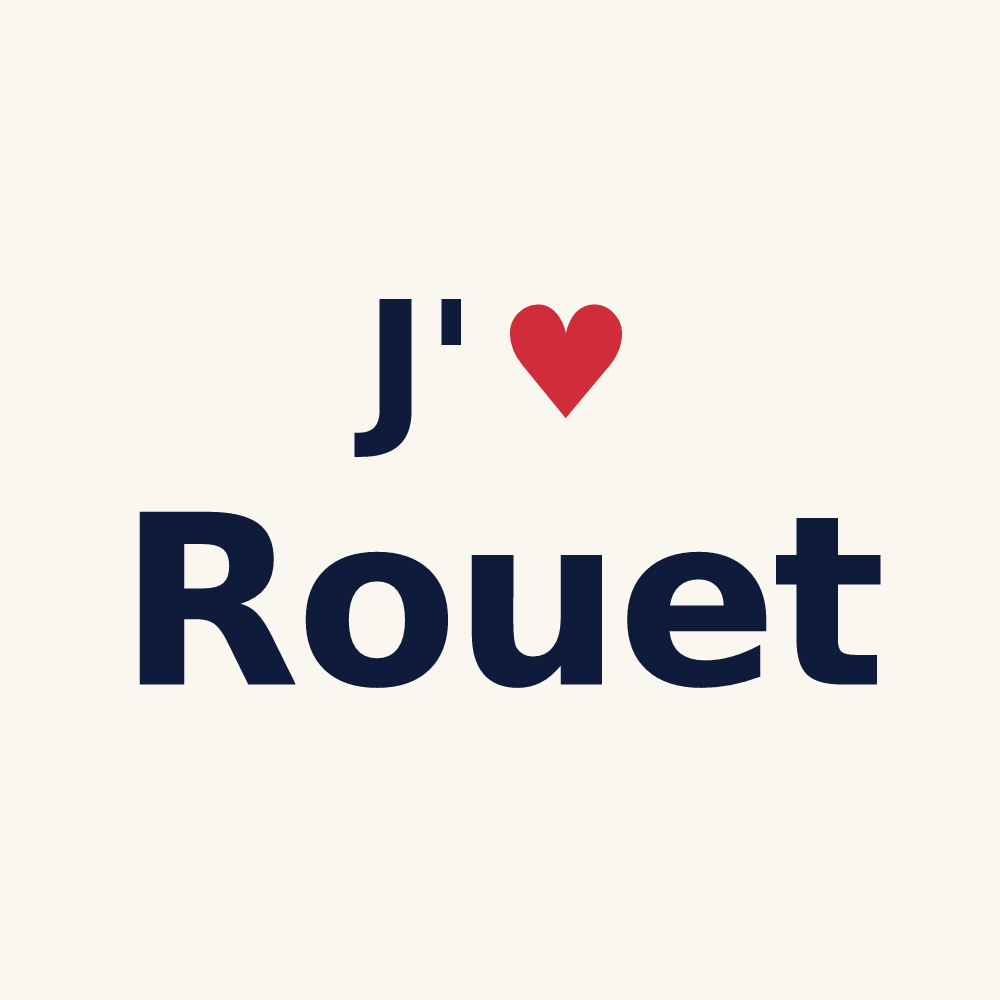 Tasse personnalisée Rouet — design J'aime Rouet