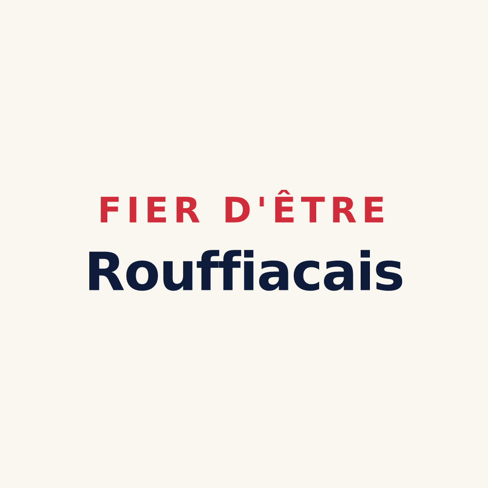 Tasse « Fier d'être Rouffiacais » — design pour Rouffiac
