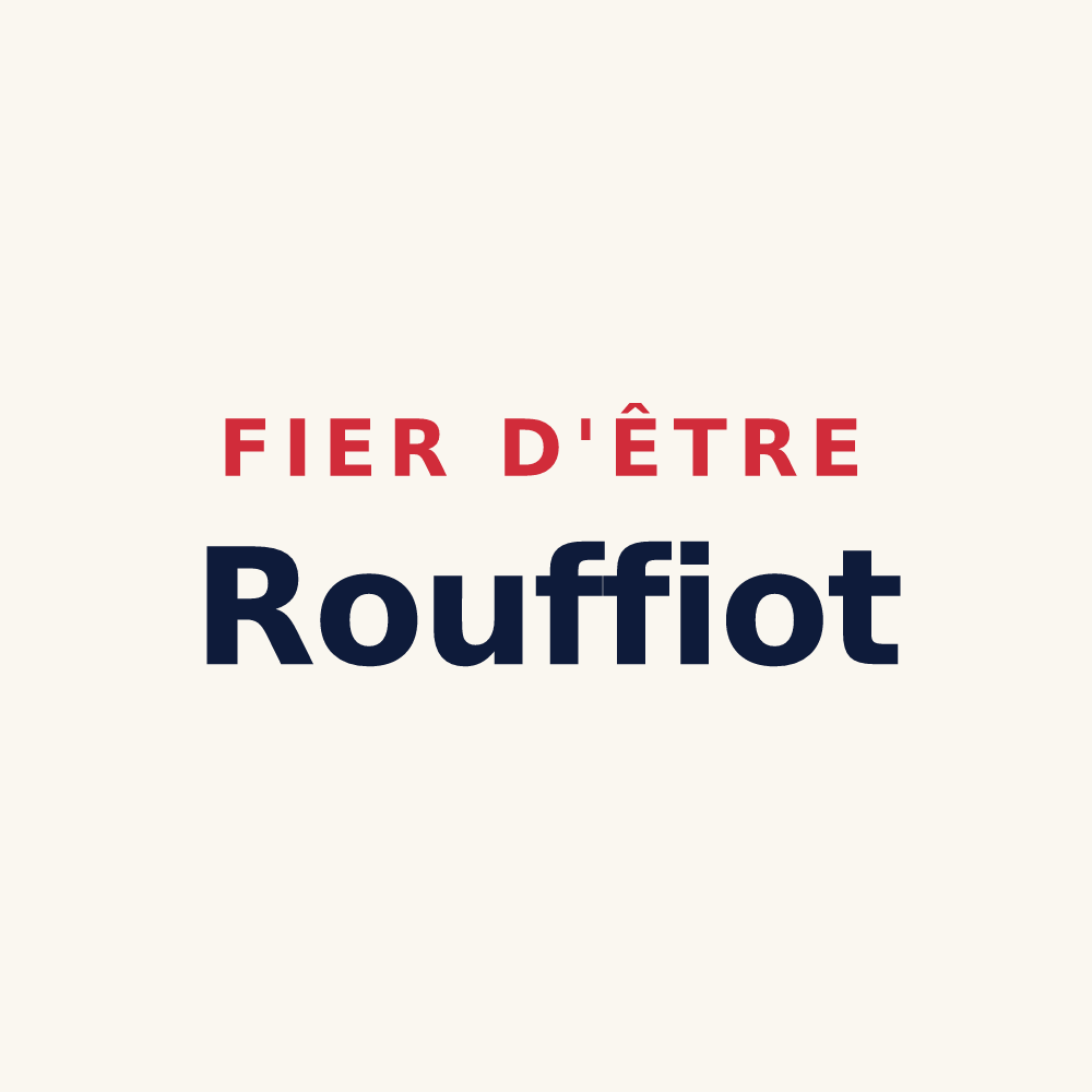 Tasse « Fier d'être Rouffiot » — design pour Rouffy