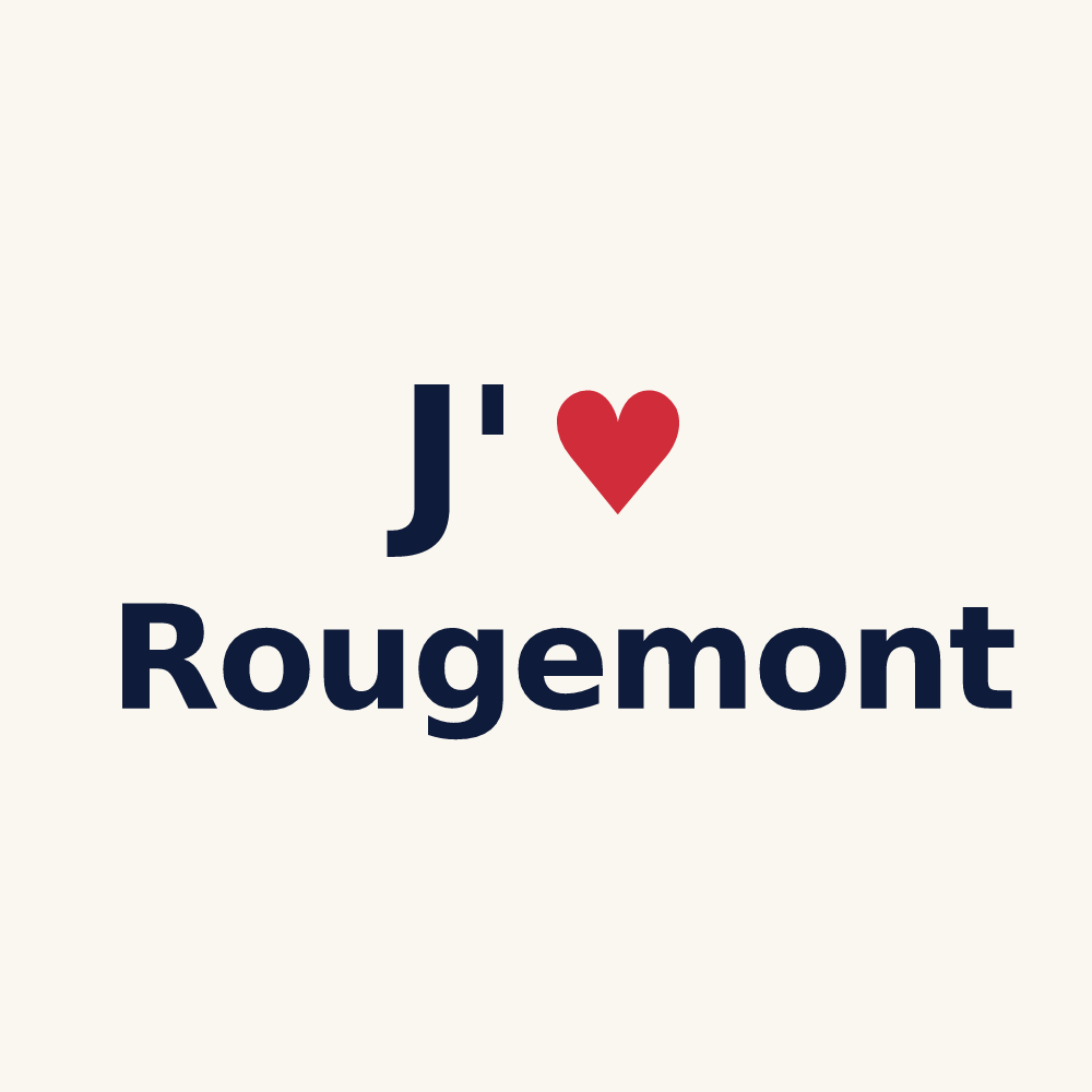 Tasse personnalisée Rougemont — design J'aime Rougemont