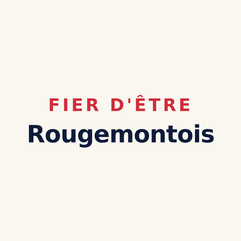 Tasse « Fier d'être Rougemontois » — design pour Rougemont-le-Château