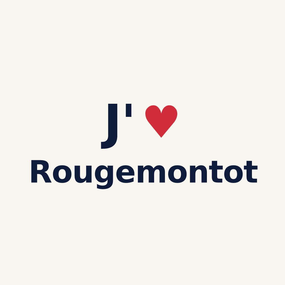 Tasse personnalisée Rougemontot — design J'aime Rougemontot