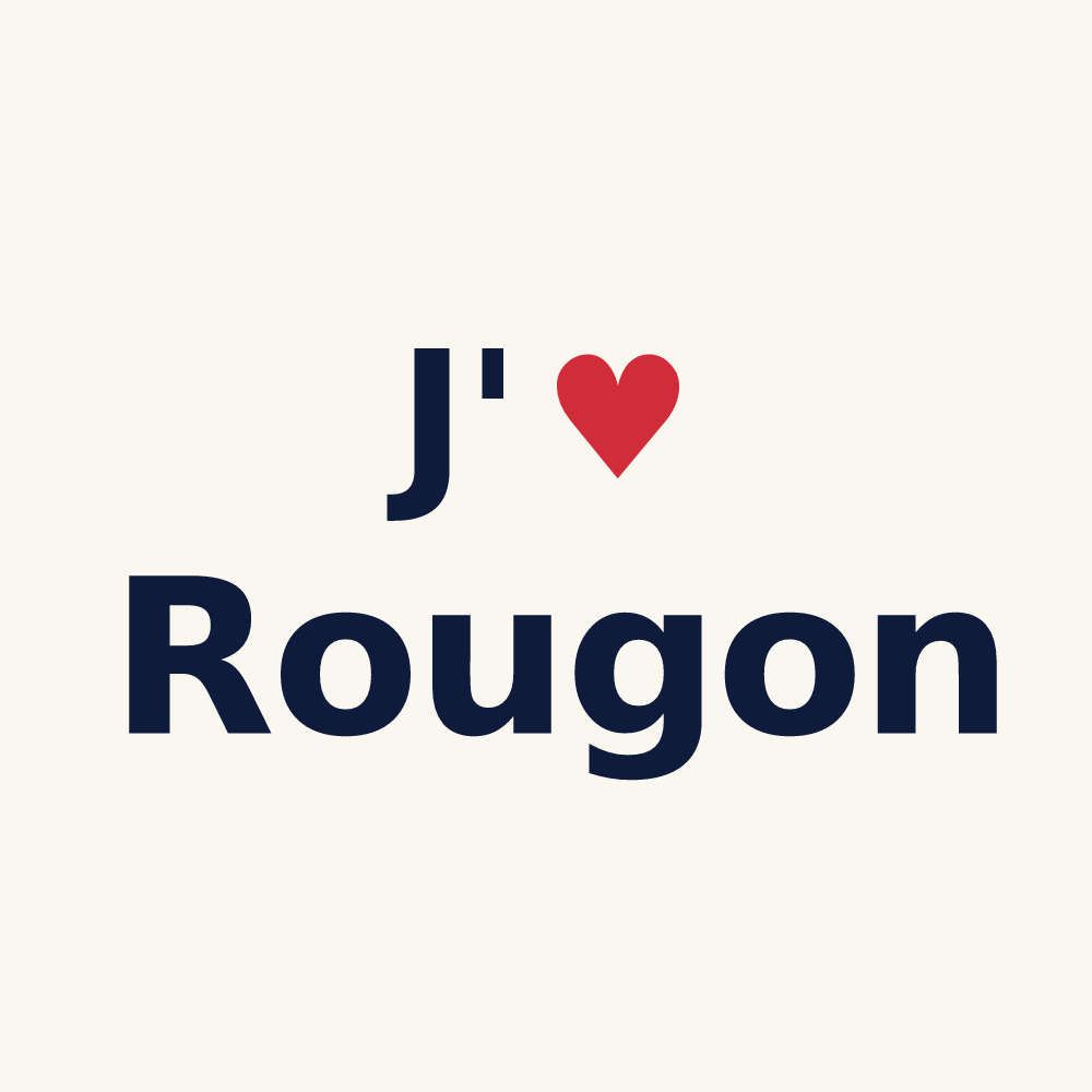 Tasse personnalisée Rougon — design J'aime Rougon