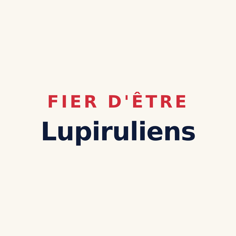 Tasse « Fier d'être Lupiruliens » — design pour Rouilly-Saint-Loup