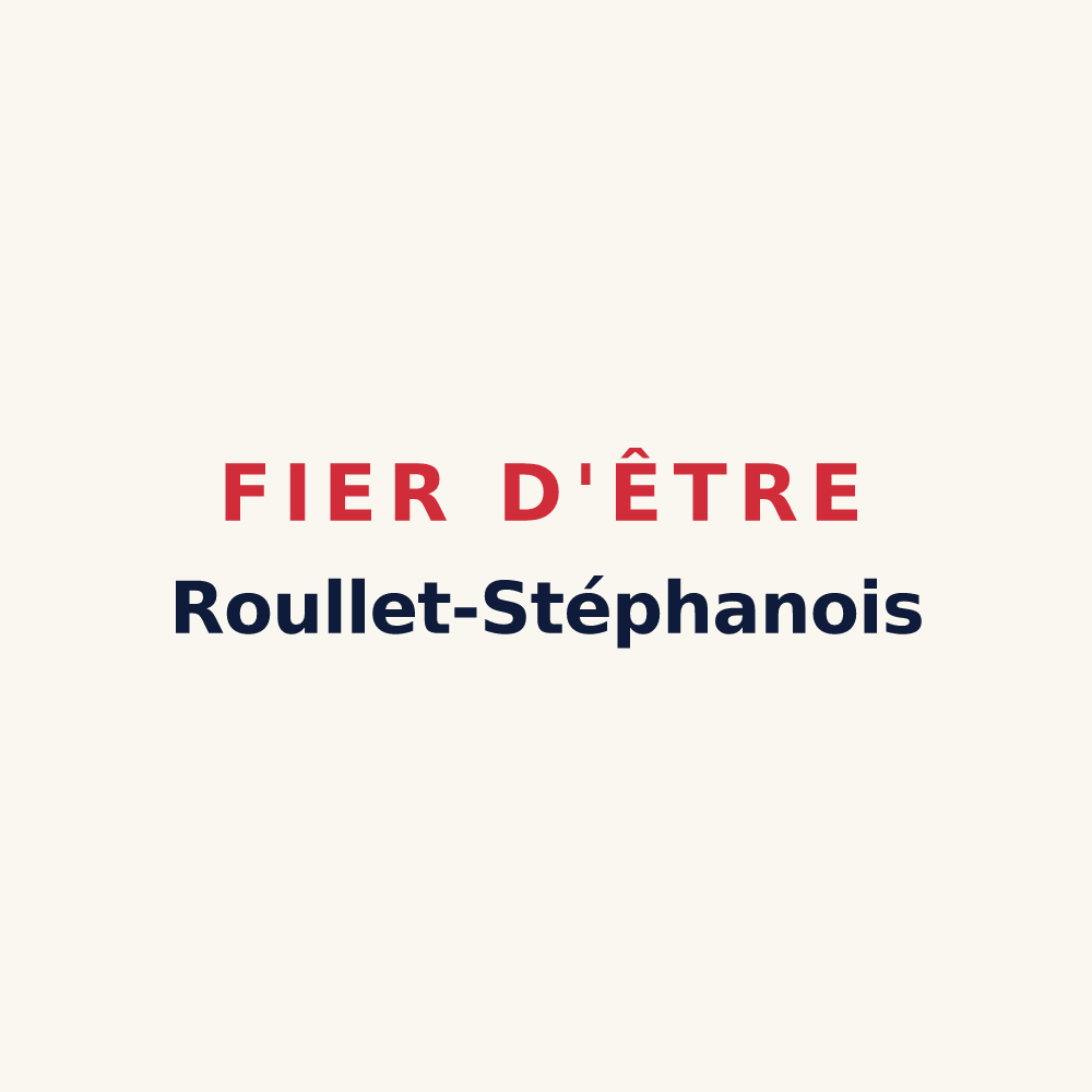 Tasse « Fier d'être Roullet-Stéphanois » — design pour Roullet-Saint-Estèphe