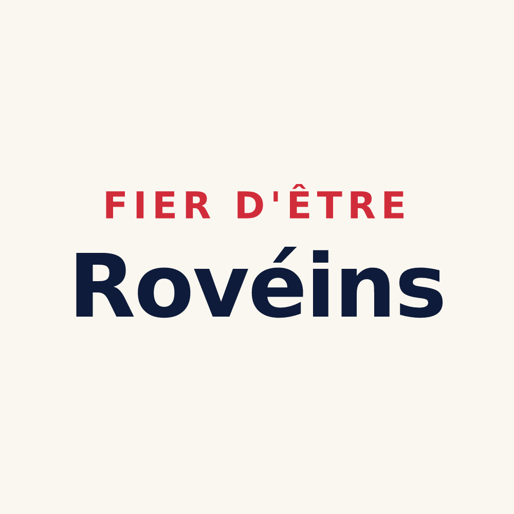 Tasse « Fier d'être Rovéins » — design pour Rouves