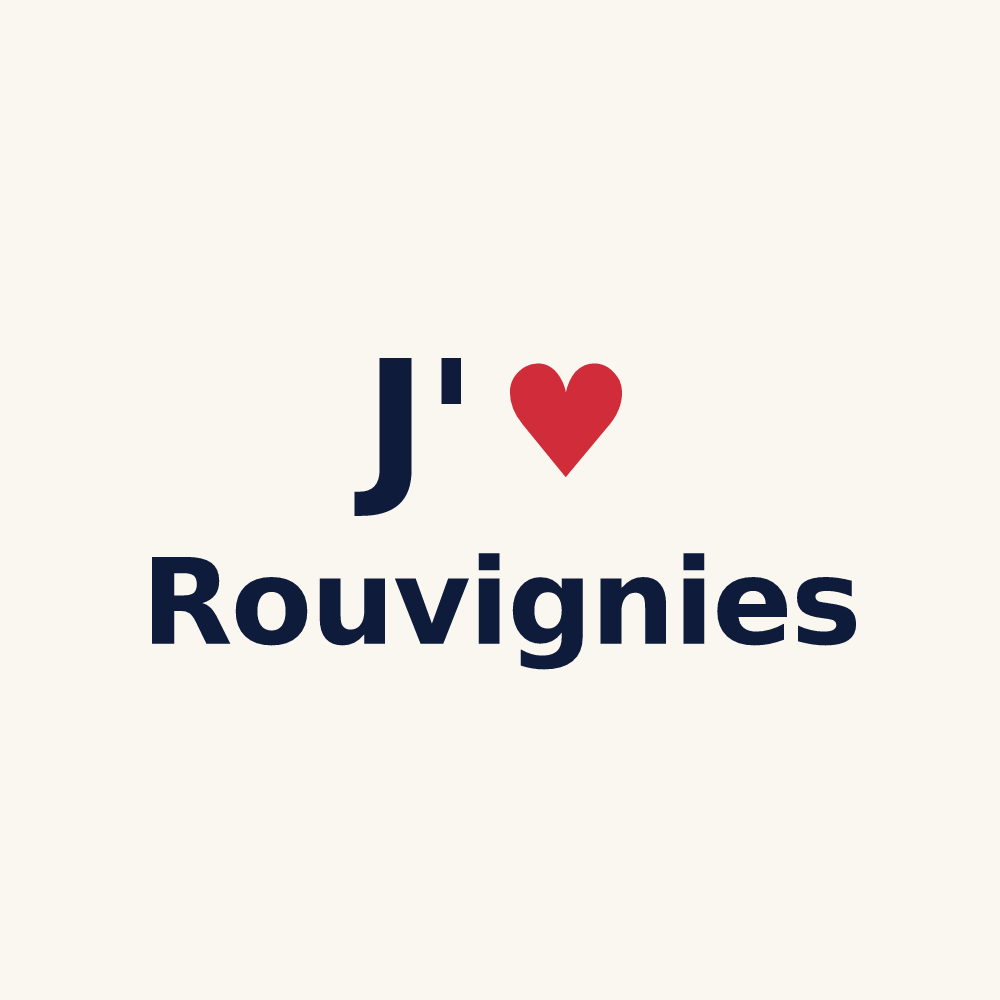 Tasse personnalisée Rouvignies — design J'aime Rouvignies