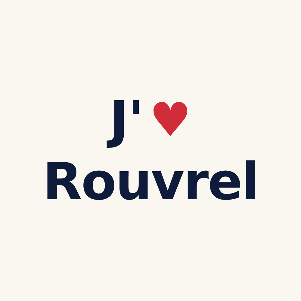 Tasse personnalisée Rouvrel — design J'aime Rouvrel