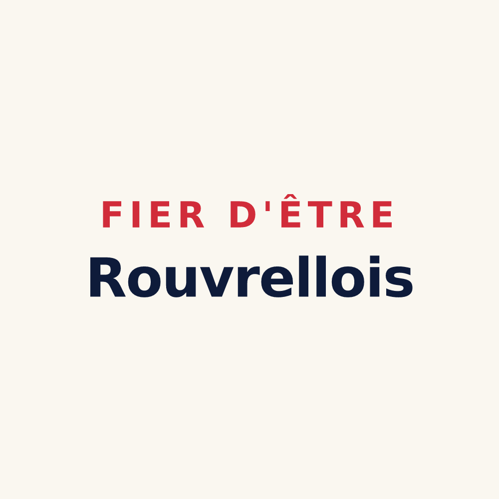 Tasse « Fier d'être Rouvrellois » — design pour Rouvrel
