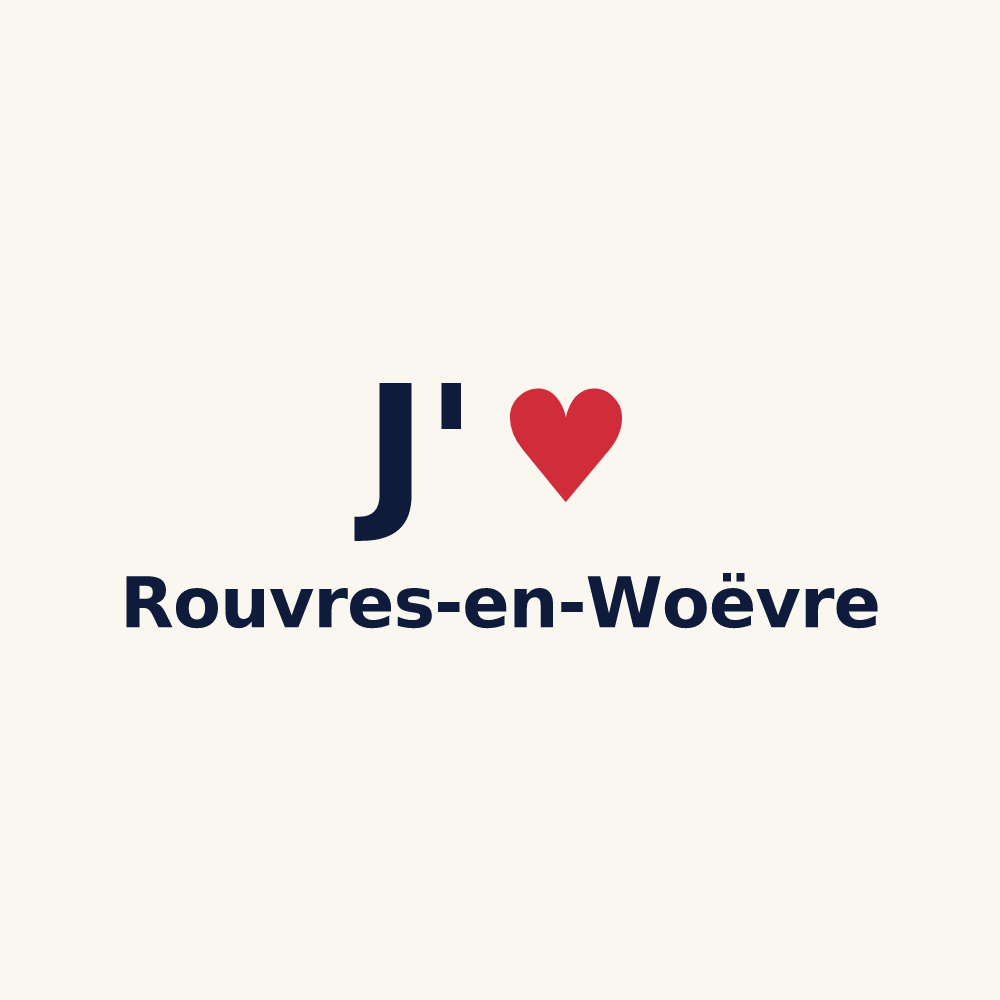 Tasse personnalisée Rouvres-en-Woëvre — design J'aime Rouvres-en-Woëvre