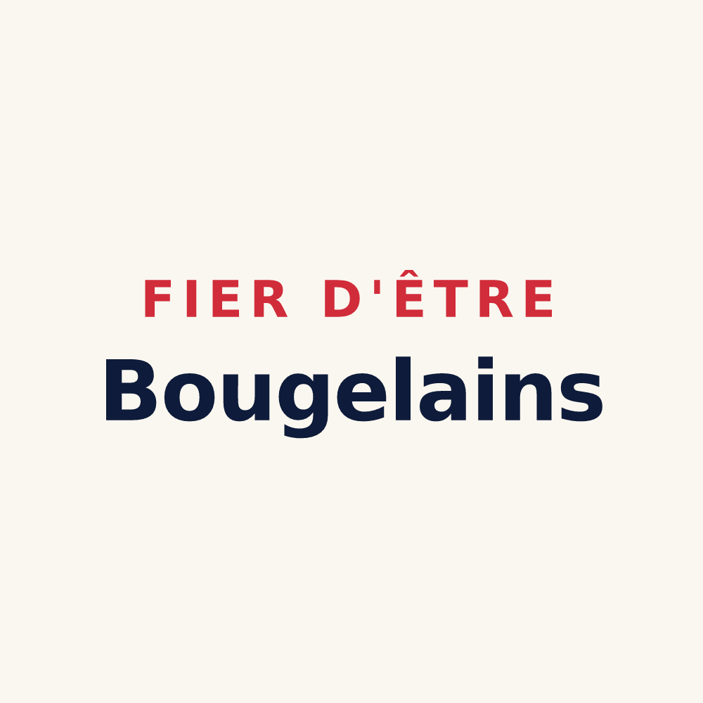 Tasse « Fier d'être Bougelains » — design pour Rouvres-les-Vignes