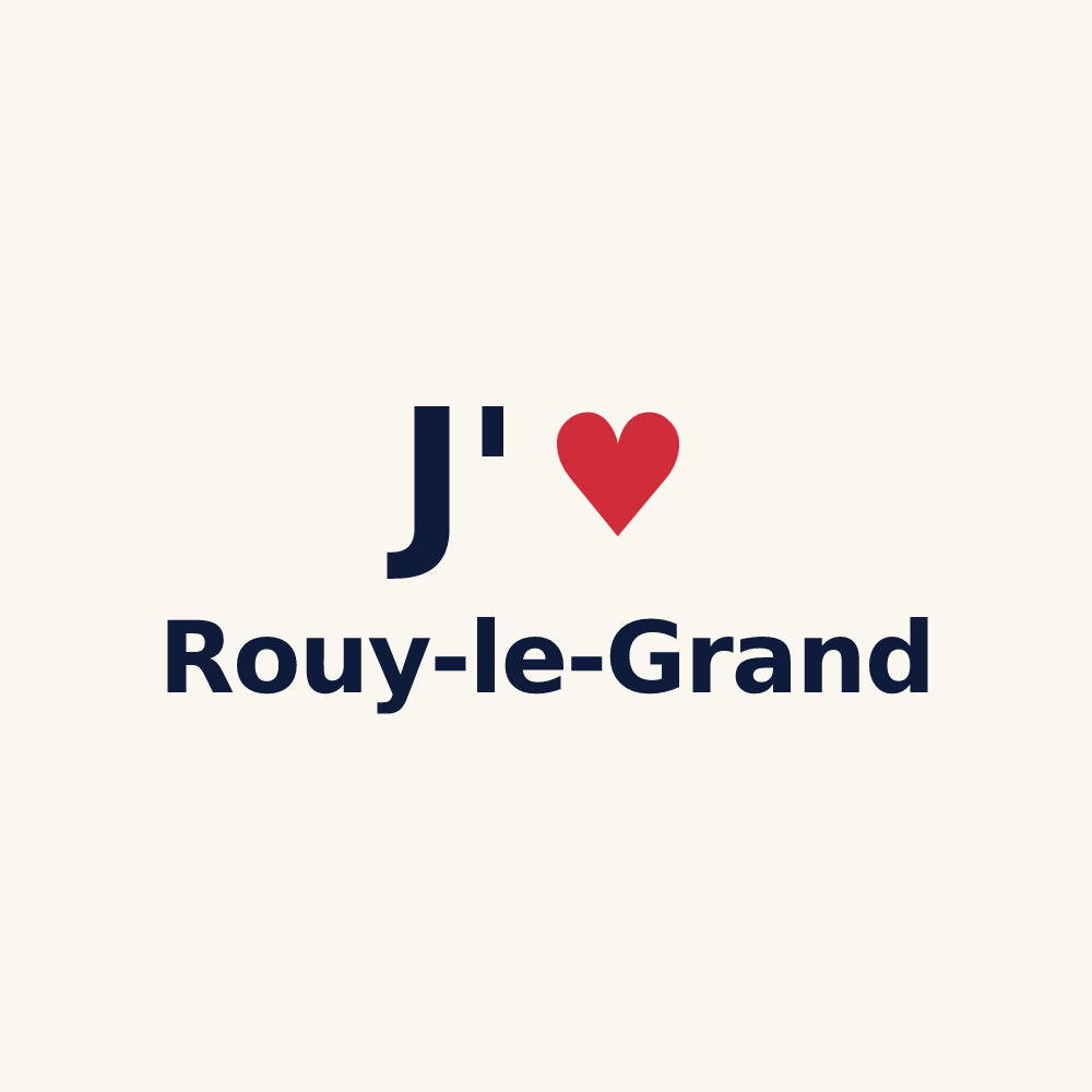 Tasse personnalisée Rouy-le-Grand — design J'aime Rouy-le-Grand