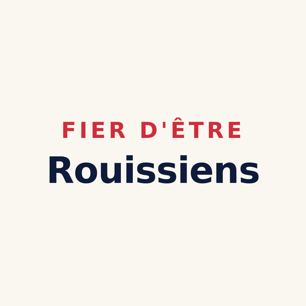 Tasse « Fier d'être Rouissiens » — design pour Rouy-le-Grand