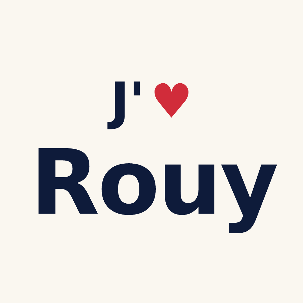 Tasse personnalisée Rouy — design J'aime Rouy