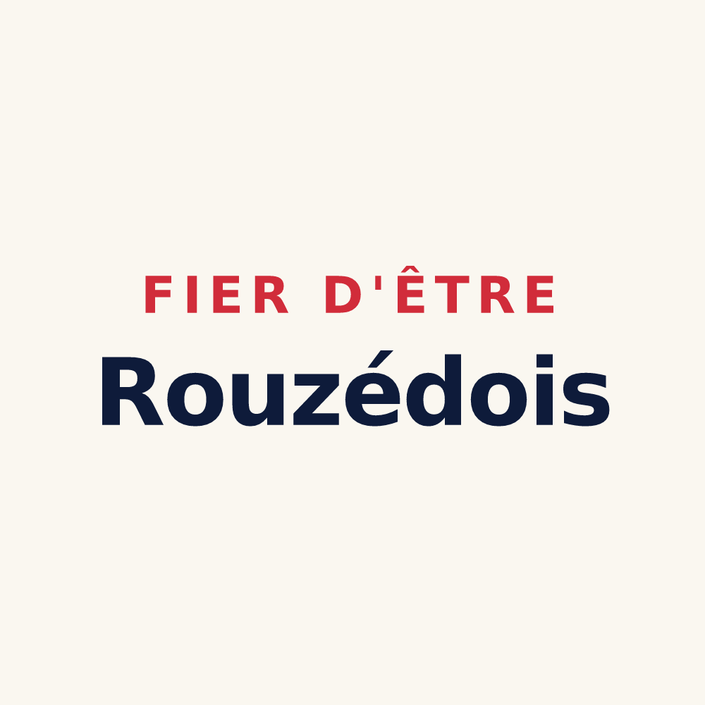 Tasse « Fier d'être Rouzédois » — design pour Rouzède