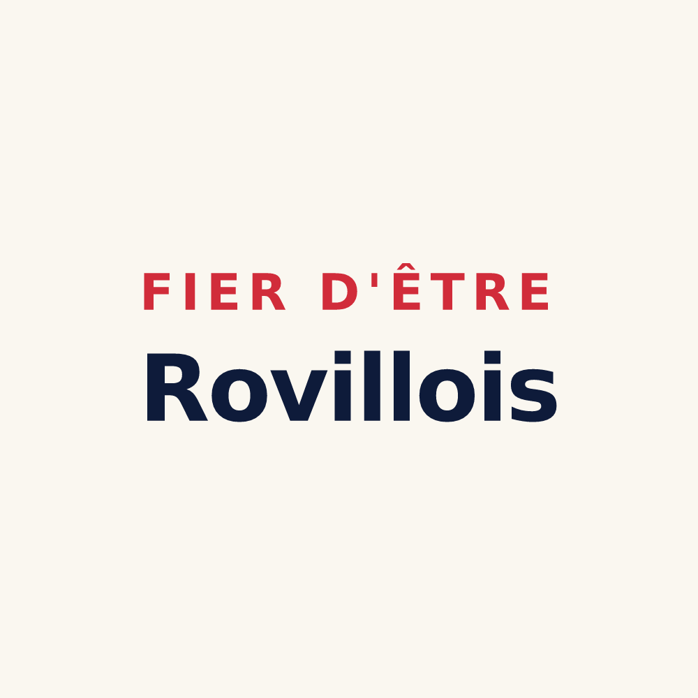 Tasse « Fier d'être Rovillois » — design pour Roville-devant-Bayon