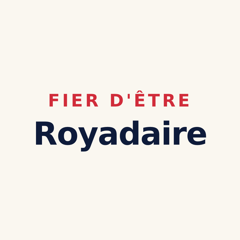 Tasse « Fier d'être Royadaire » — design pour Royat