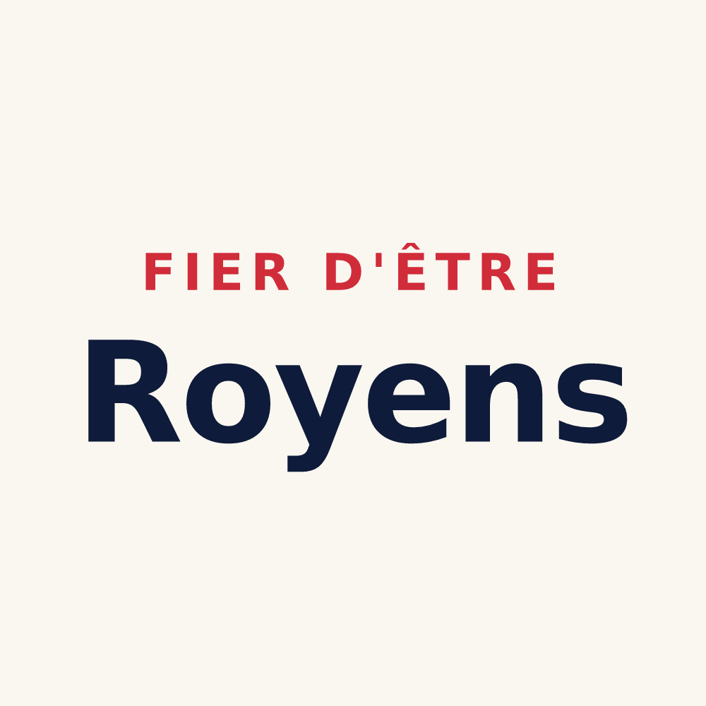 Tasse « Fier d'être Royens » — design pour Roye