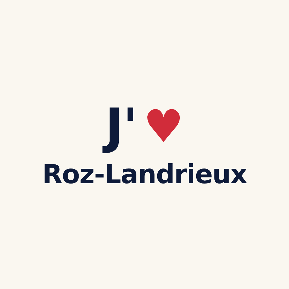 Tasse personnalisée Roz-Landrieux — design J'aime Roz-Landrieux