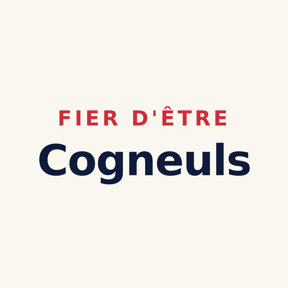 Tasse « Fier d'être Cogneuls » — design pour Rozérieulles