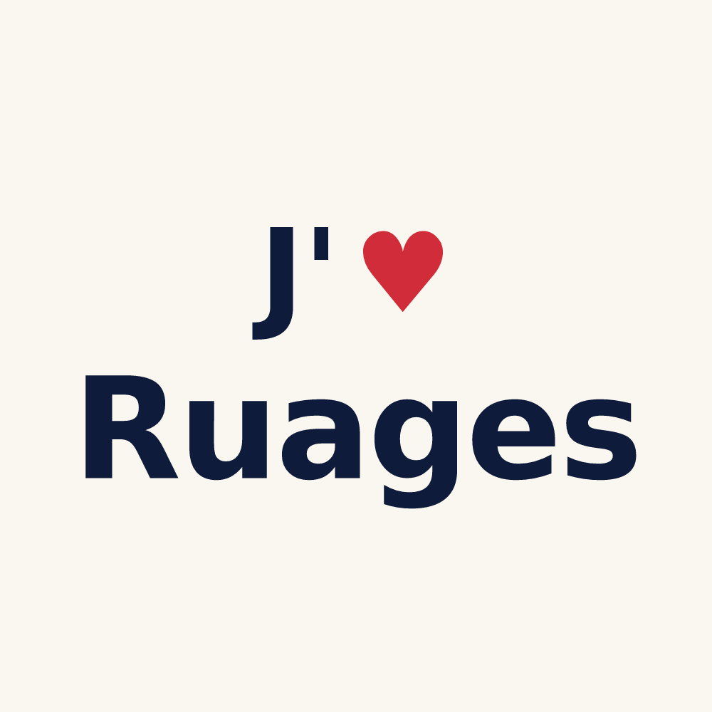 Tasse personnalisée Ruages — design J'aime Ruages
