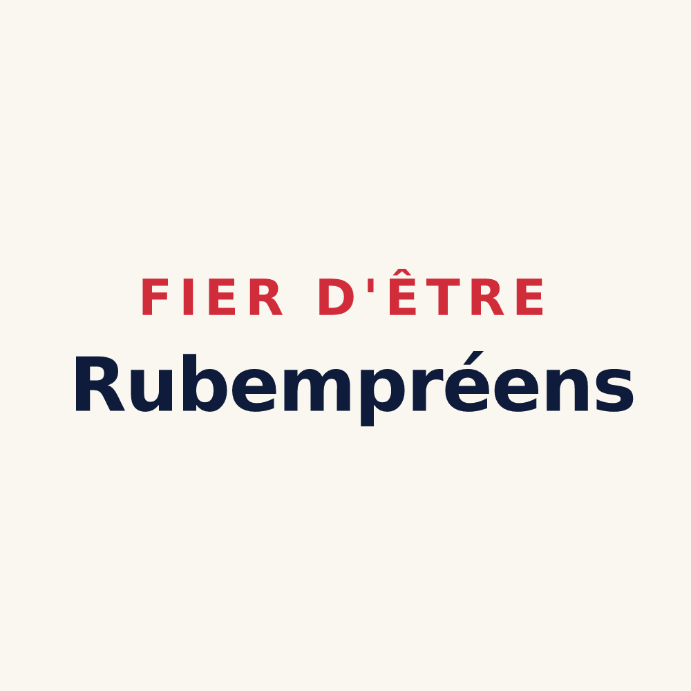 Tasse « Fier d'être Rubempréens » — design pour Rubempré