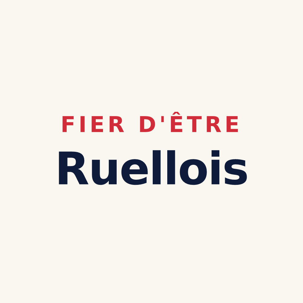 Tasse « Fier d'être Ruellois » — design pour Ruelle-sur-Touvre