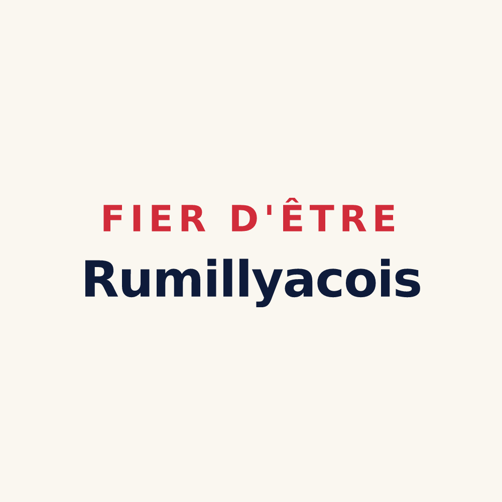 Tasse « Fier d'être Rumillyacois » — design pour Rumilly