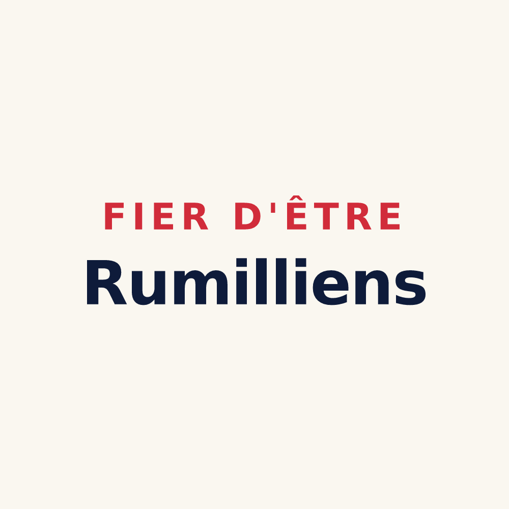 Tasse « Fier d'être Rumilliens » — design pour Rumilly