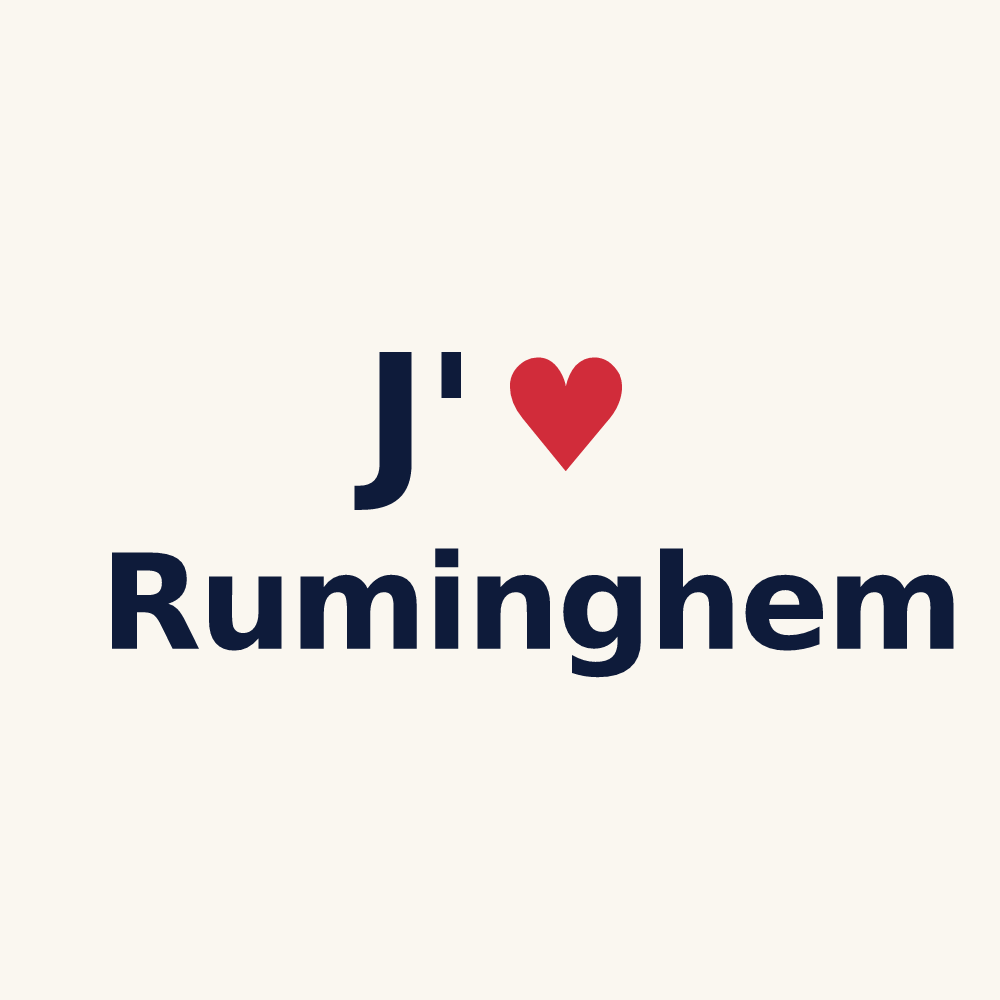 Tasse personnalisée Ruminghem — design J'aime Ruminghem