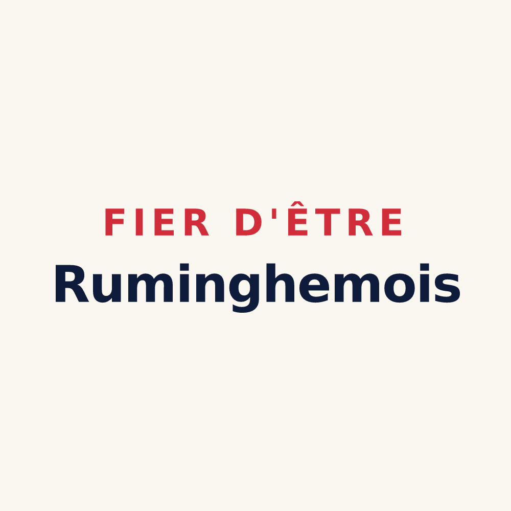 Tasse « Fier d'être Ruminghemois » — design pour Ruminghem