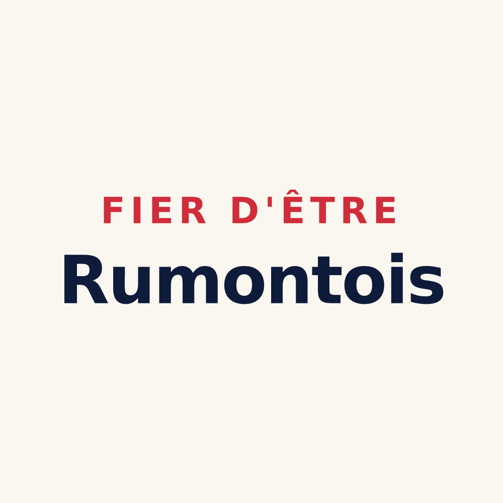 Tasse « Fier d'être Rumontois » — design pour Rumont