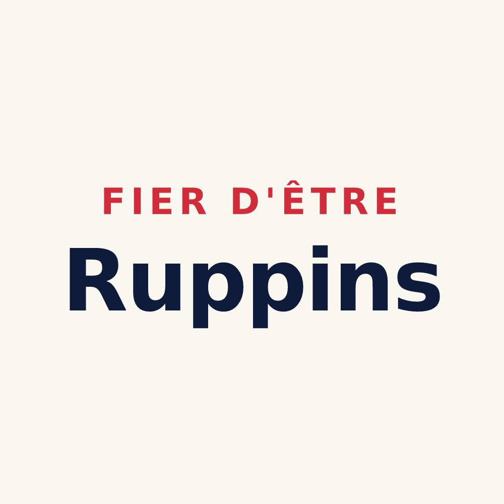 Tasse « Fier d'être Ruppins » — design pour Ruppes